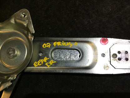 05 06 07 08 09 Toyota Prius Rear Left Dr Side Window Regulator &  Motor  OEM