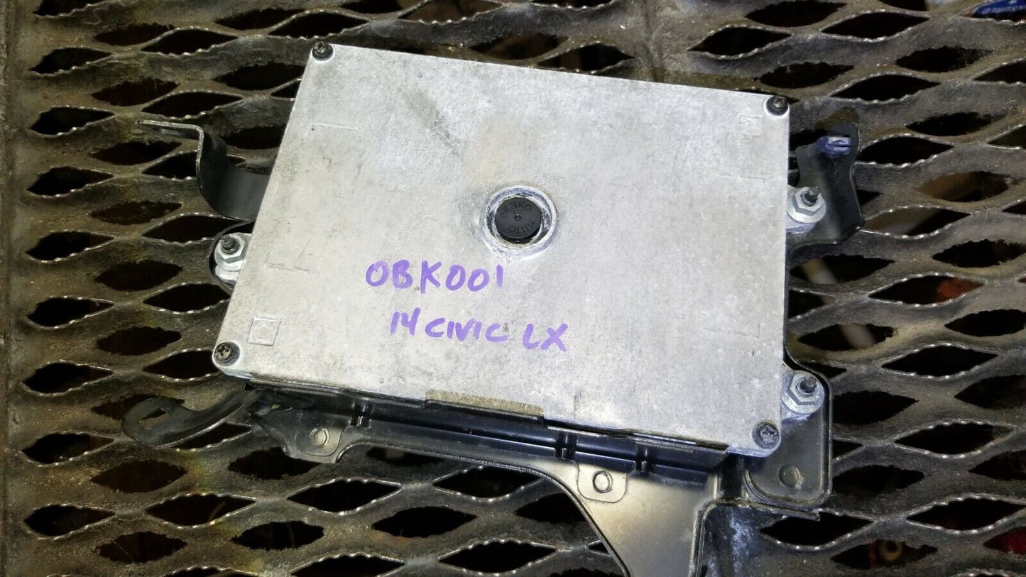 14 15 Civic 37820-r1j-l54 Computer Brain Engine Control Ecu Ecm Ebx OEM N1