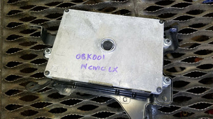 14 15 Civic 37820-r1j-l54 Computer Brain Engine Control Ecu Ecm Ebx OEM N1