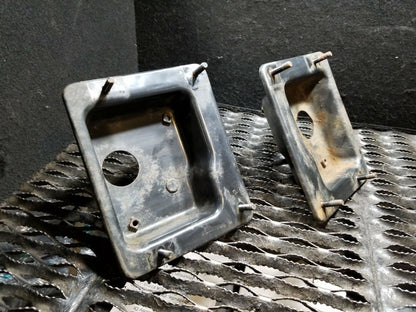 10 11 12 Hyundai Genesis Coupe Rear Bumper Reinforcement Bracket Pair OEM
