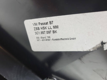 09 10 11 12 Volkswagen Cc Glove Box 3aa857938 OEM