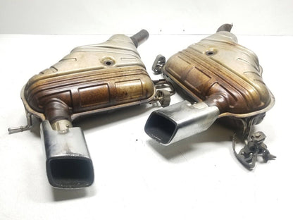 06 07 08 09 10 11 Mercedes Ml Ml500 Rear Exhaust Muffler Pair OEM W164