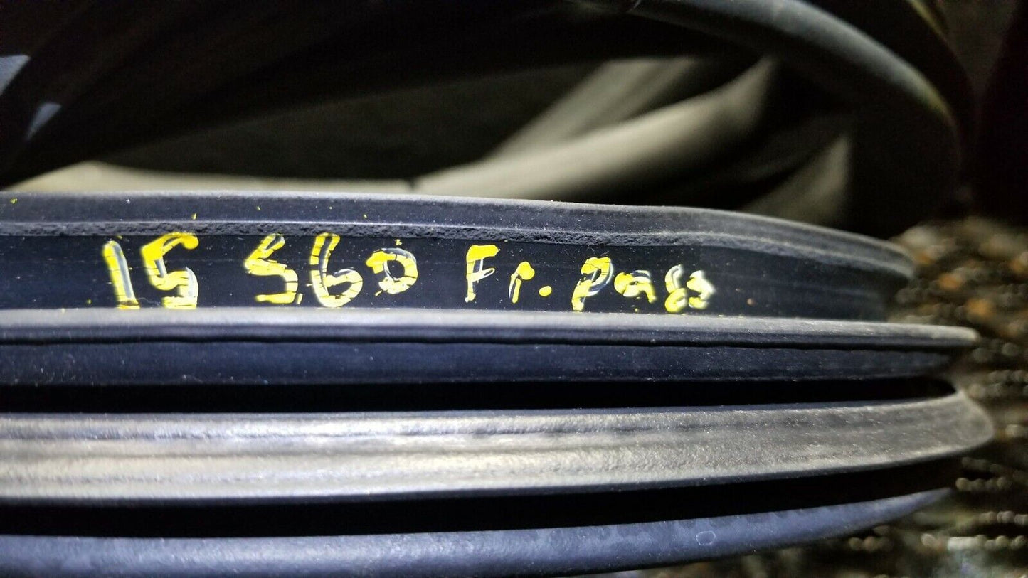 14 15 16 17 Volvo S60 Front Right Passenger Door Weatherstrip Seal OEM 42k