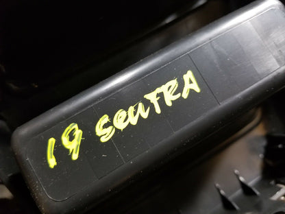16 17 18 19 Nissan Sentra Center Console Rear Trim Panel Usb Charger OEM 49k