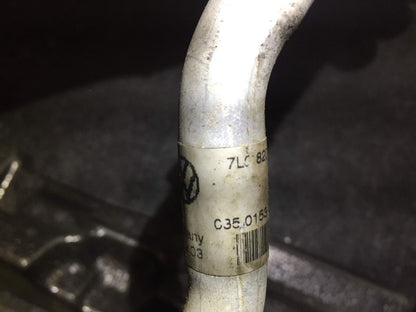 04 05 06 Porsche Cayenne 3.2l AC Hose / Line Expansion Valve To Compresor OEM