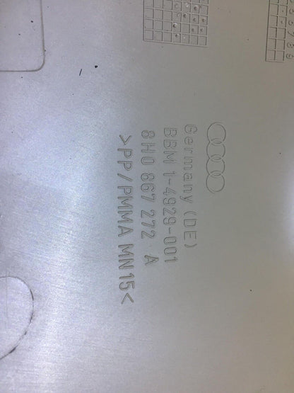 04 05 06 Audi A4 B6 Cabriolet 3.0 -  Front Passenger Side Scuff Kick Panel OEM