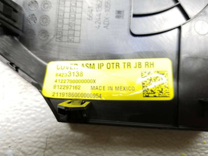 19-22 Chevrolet Blazer Dash End Cap Right Pass Side OEM 11k Miles