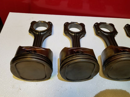 03 04 05 06 Mercedes CL500 Connecting Rod W/ Piston 8pcs OEM M113 5.0l