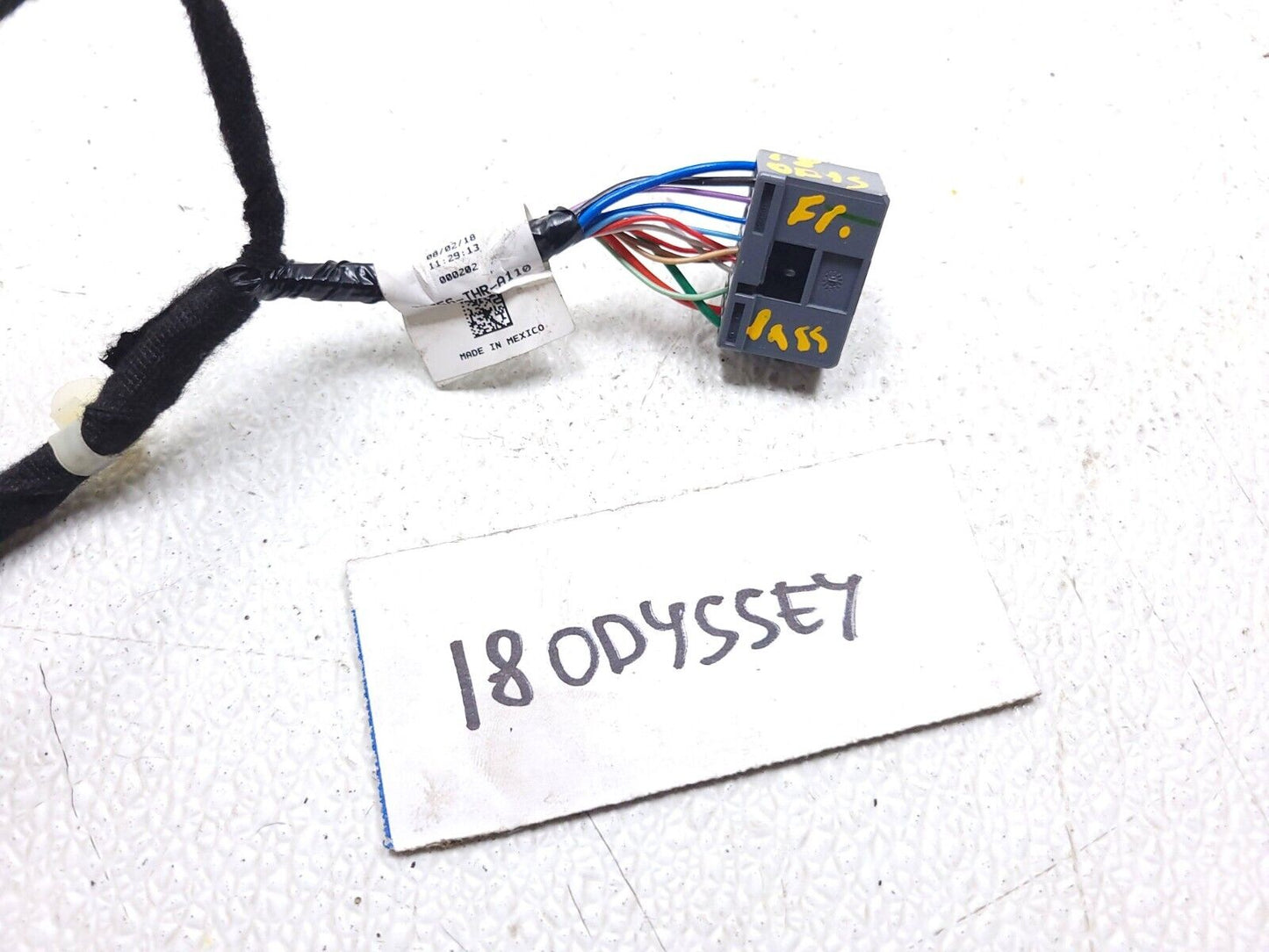 18 19 20 21 22 Honda Odyssey Door Wire Harness Front Right Pass Side OEM