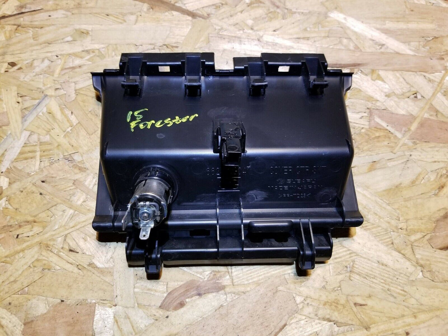 14 15 16 Subaru Forester Center Console Trim W/socket Power Plug OEM D35