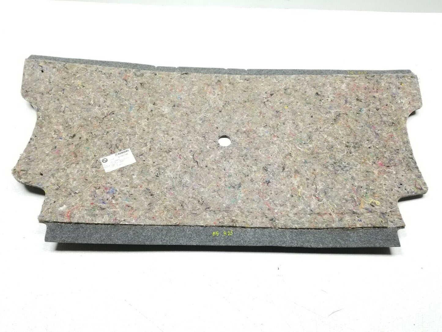 01 02 03 04 05 BMW E46 Sdn Rear Trunk Partition Seat Back Carpet OEM 125k Miles
