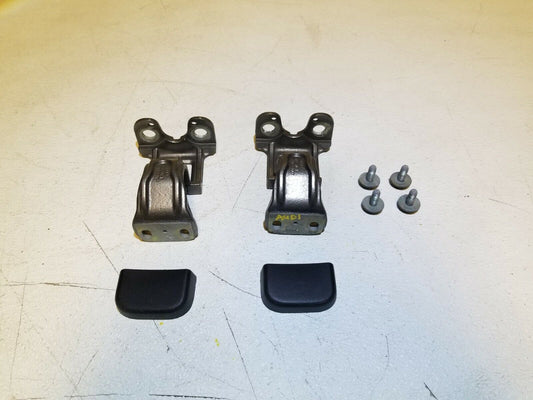 03 04 05 06 Audi A4 B6 Rear Convertible Top Storage Hinge Support Pair OEM