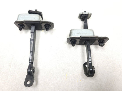 2013-2016 Genesis Coupe Door Checker Hinge Arm Stopper Left & Right Pair OEM