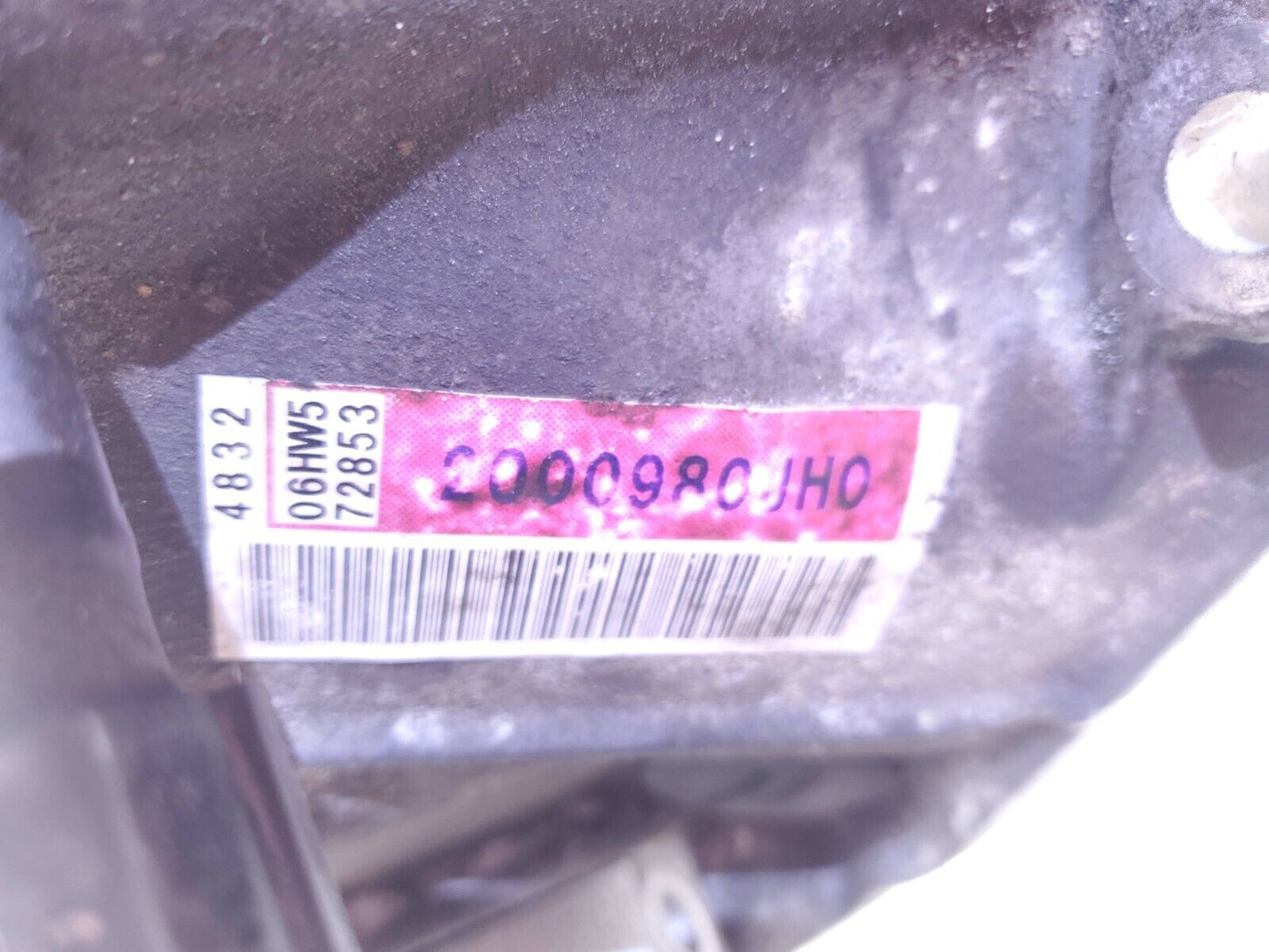2007 - 2013 Suzuki SX4 4wd Auto Trans Bell Housing OEM 70k Miles