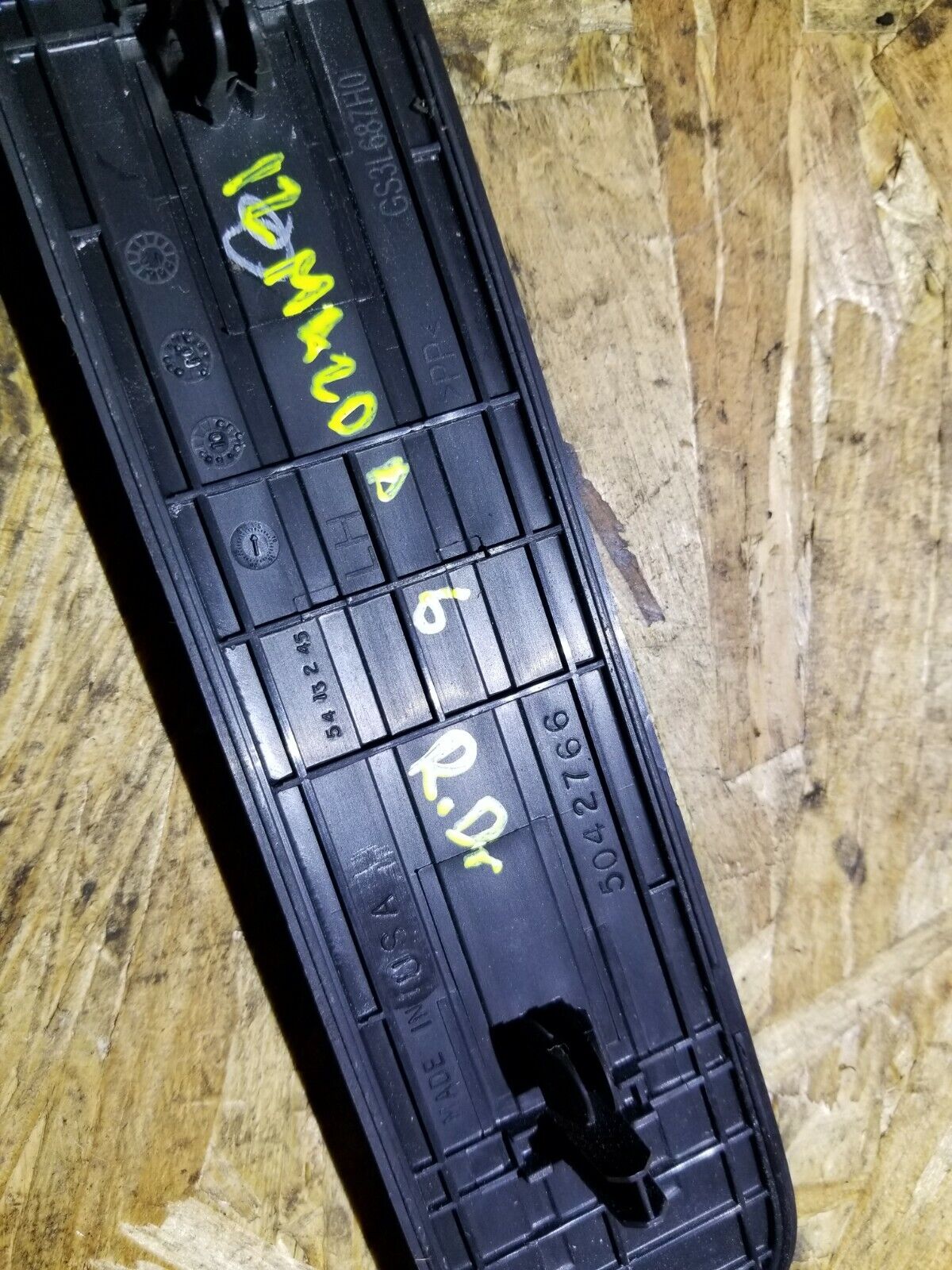 09 10 11 12 13 Mazda 6 Rear Left Driver Side Door Scuff Sill Plate Trim OEM