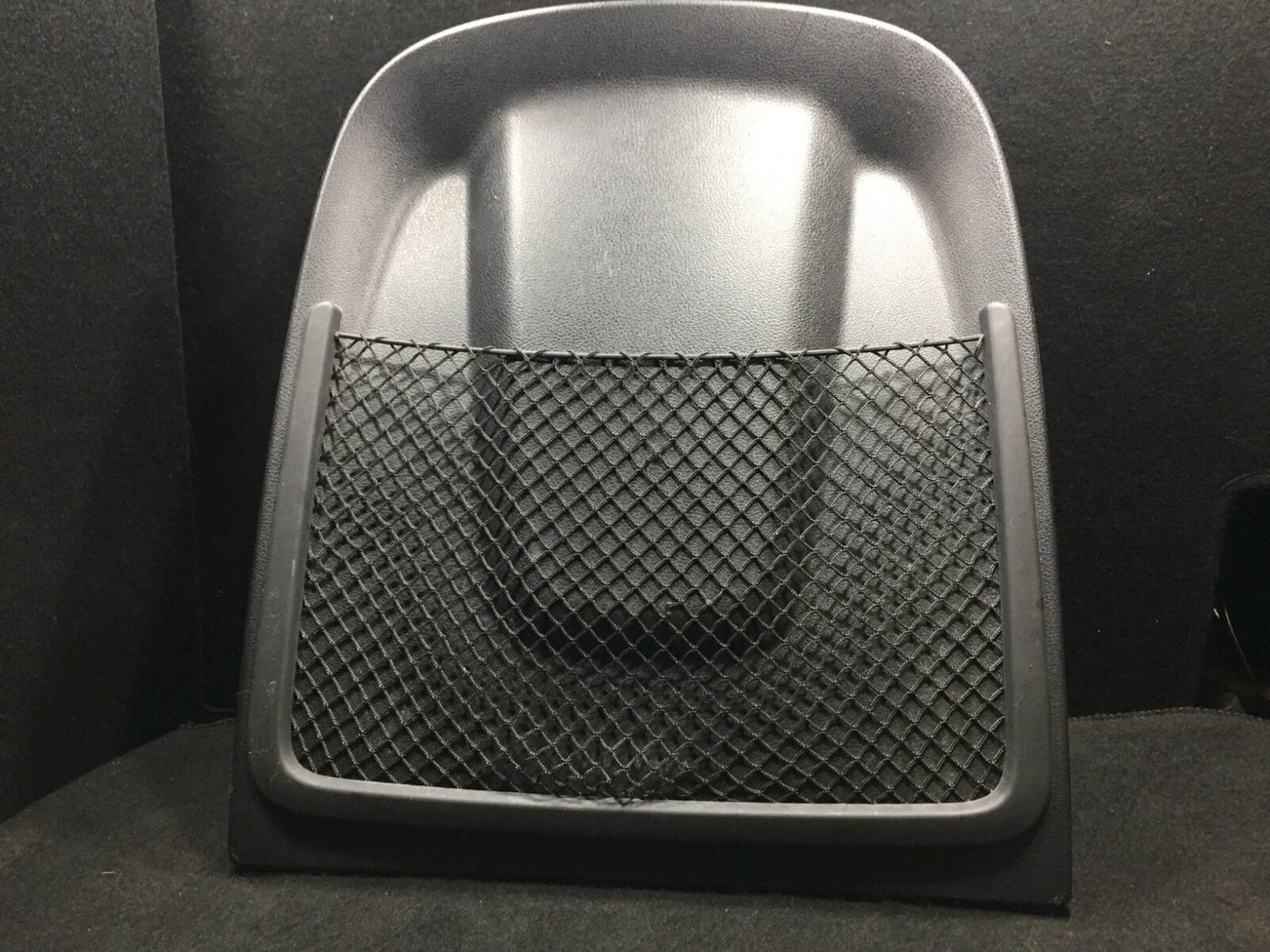 08 09 10 11 Audi A5 Coupe Front Passenger Seat Back Panel Cover W/ Net OEM D7