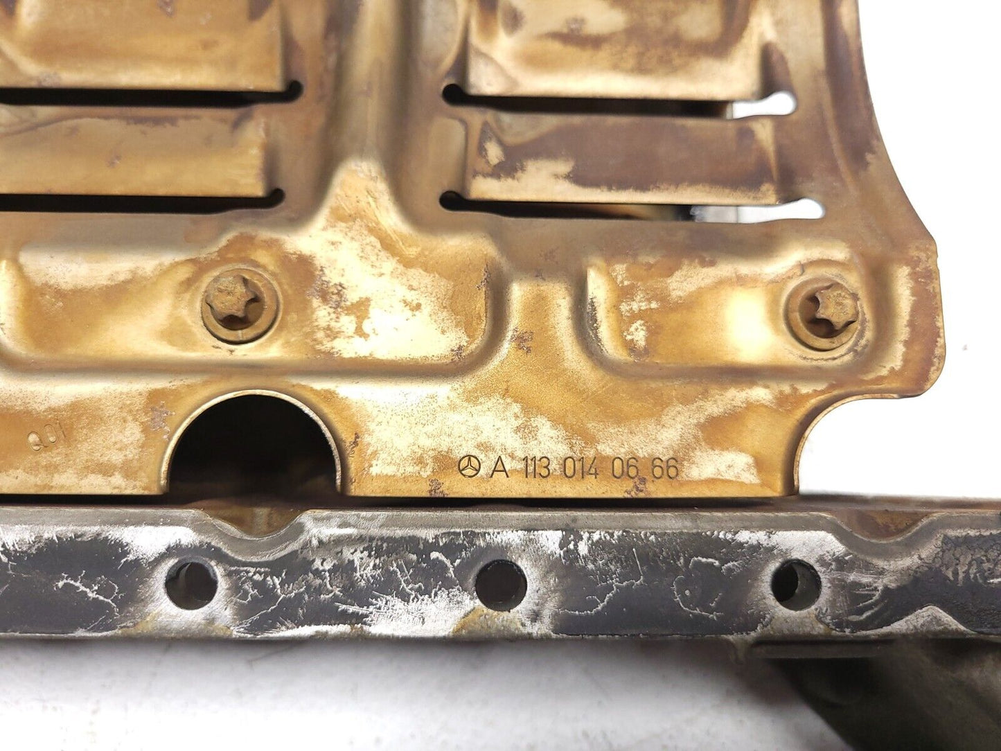 06 07 08 09 10 11 Mercedes Ml500 Engine Oil Pan 1130140902 OEM
