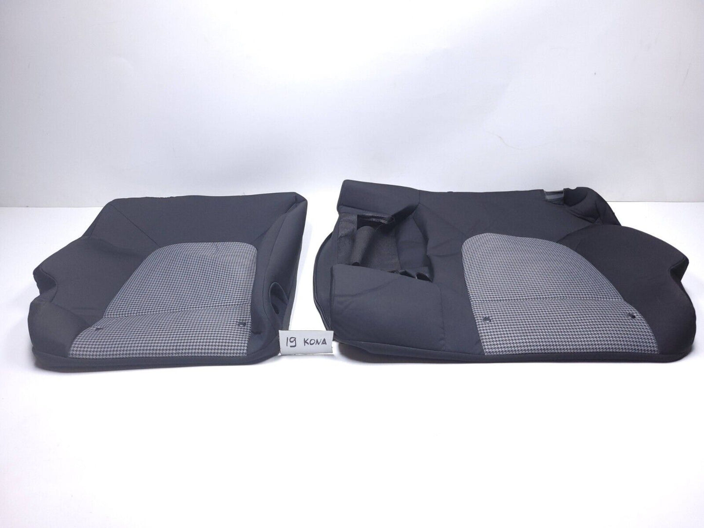 18-21 Hyundai Kona Rear Seat Upper Back Backrest Trim Cover Left & Right  OEM