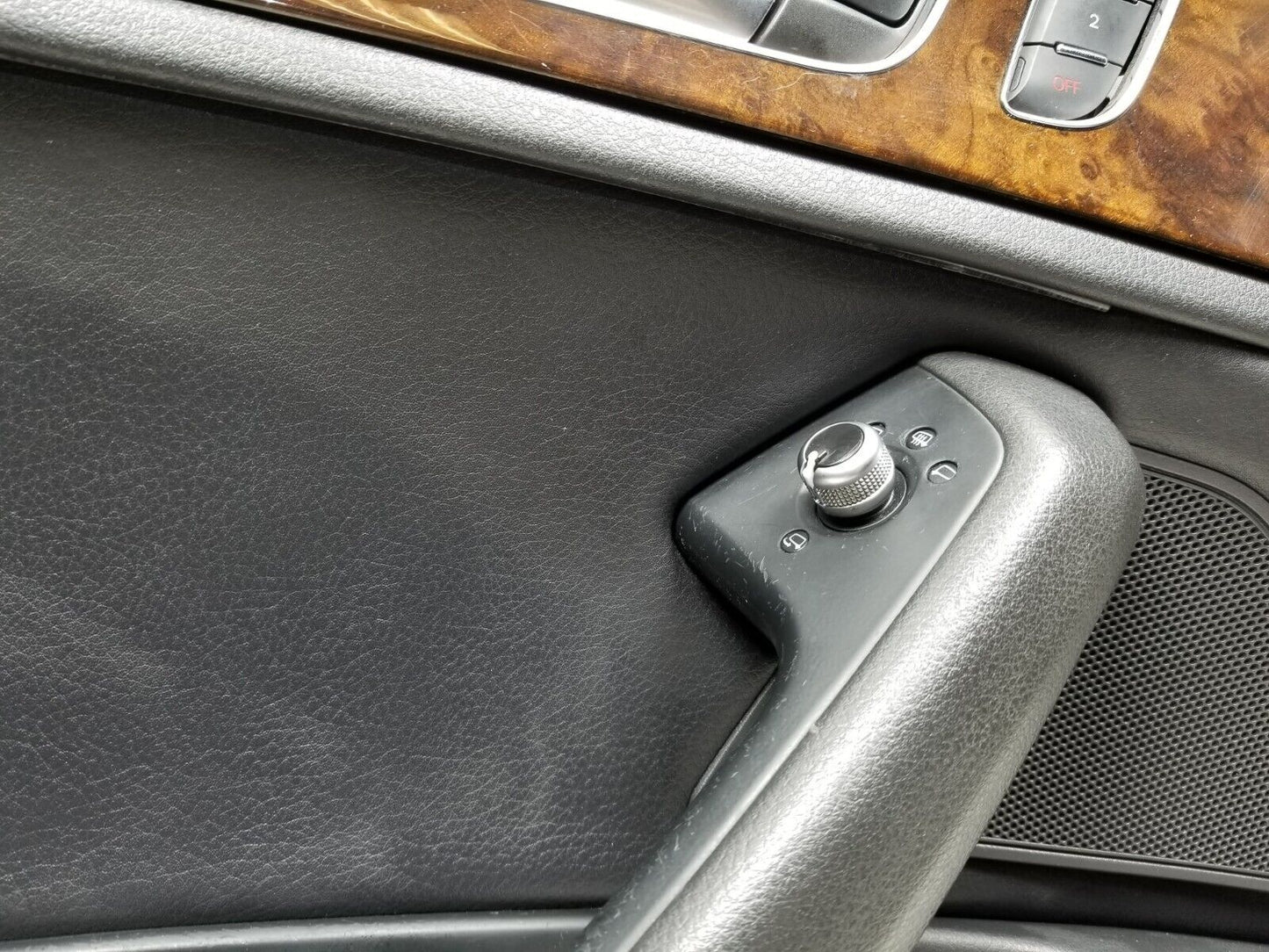 12 13 14 15 Audi A6 Front Left Driver Side Door Panel Trim W/ Master Switch OEM