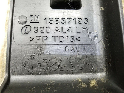 08 09 10 11 12 13 14 Escalade Driver Left Second Row Seat Carpet Cover OEM