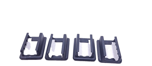 15 - 18 Dodge Challenger Front Driver Seat Track Rail Trim Cover 4pcs OEM 87k