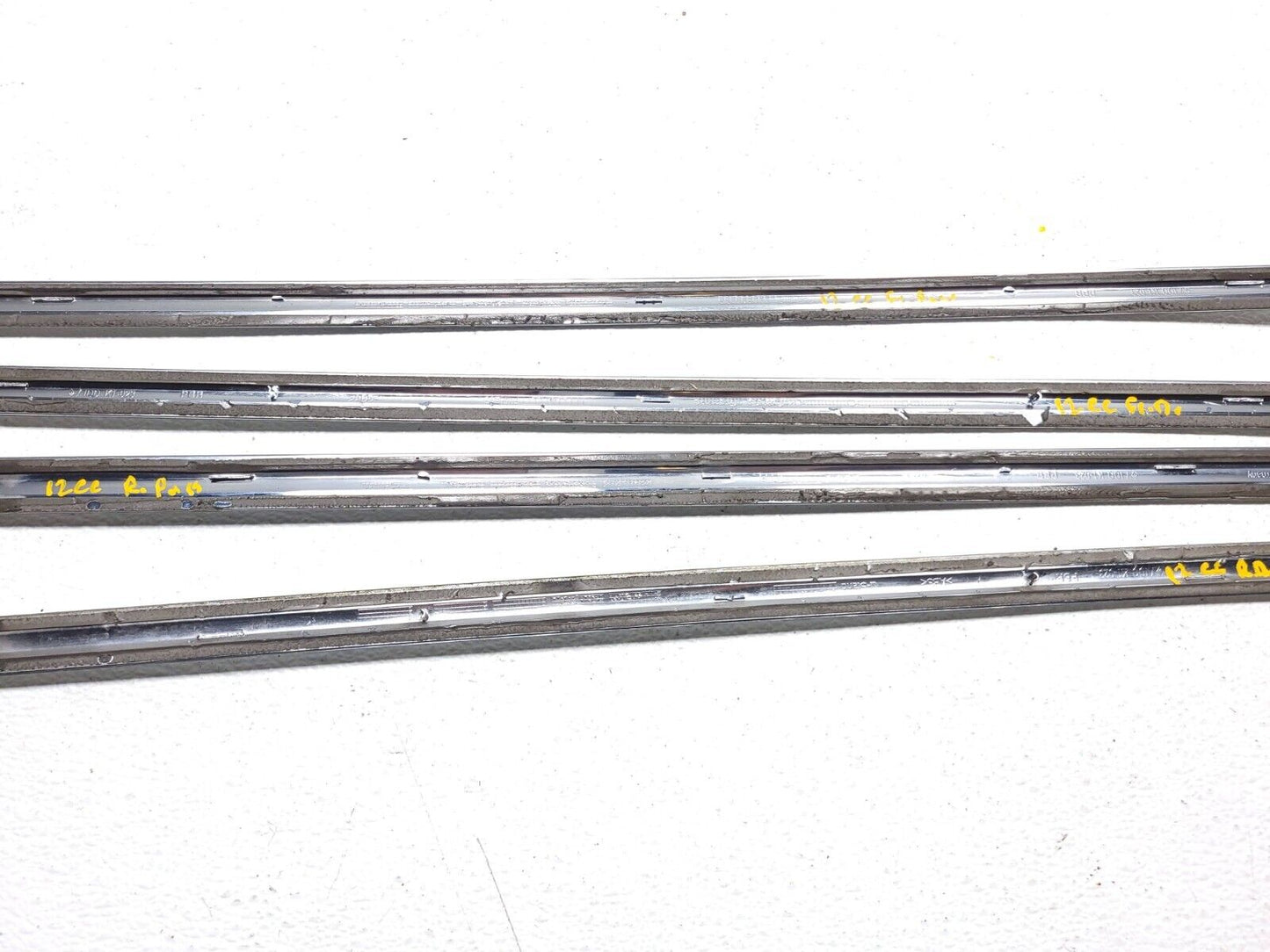 09 10 11 12 Volkswagen Cc Side Lower Door Cover Chrome Molding Set-4pcs OEM