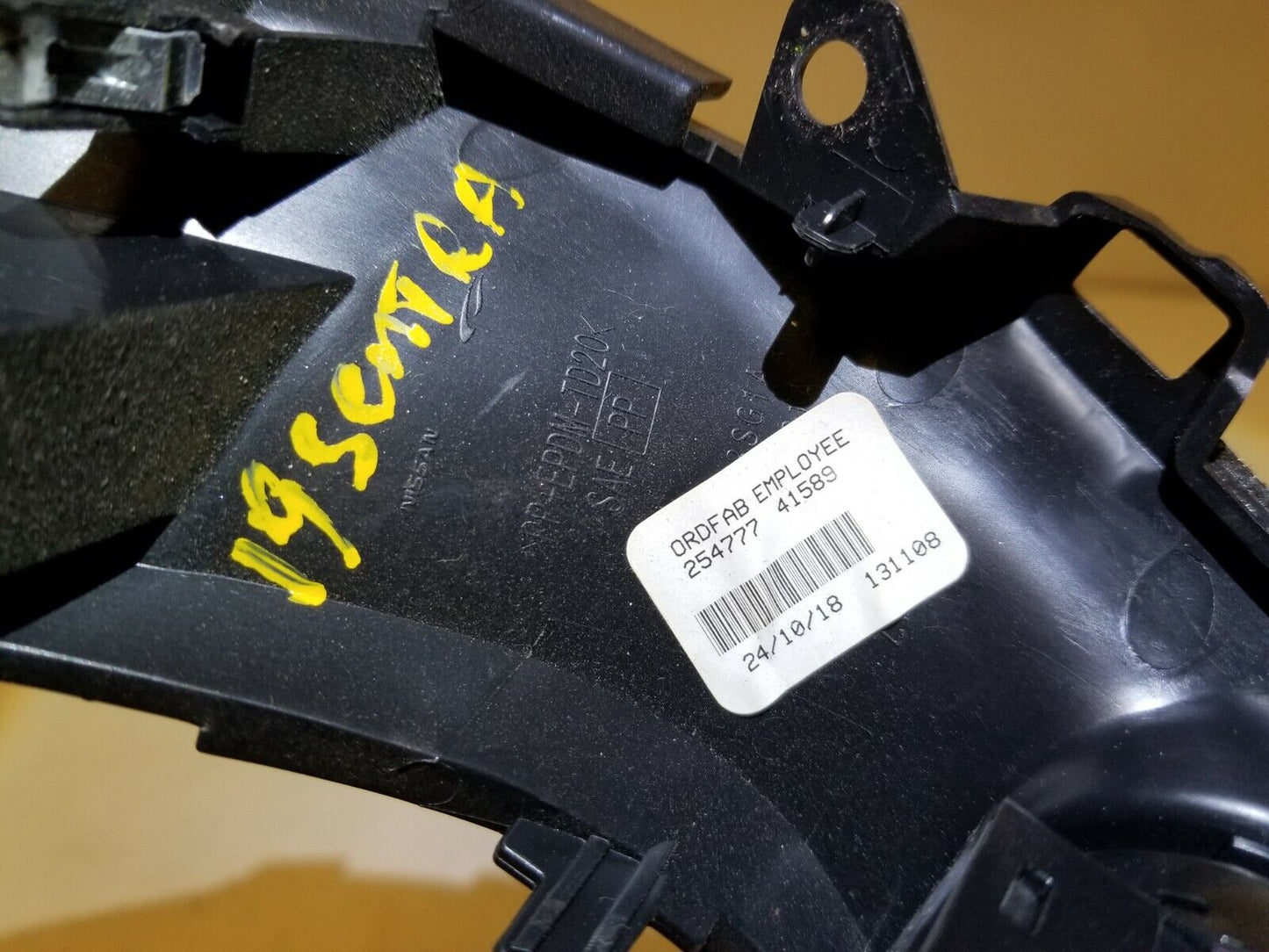 16 17 18 19 Nissan Sentra Start Stop W/ Trim Panel OEM 49k Miles