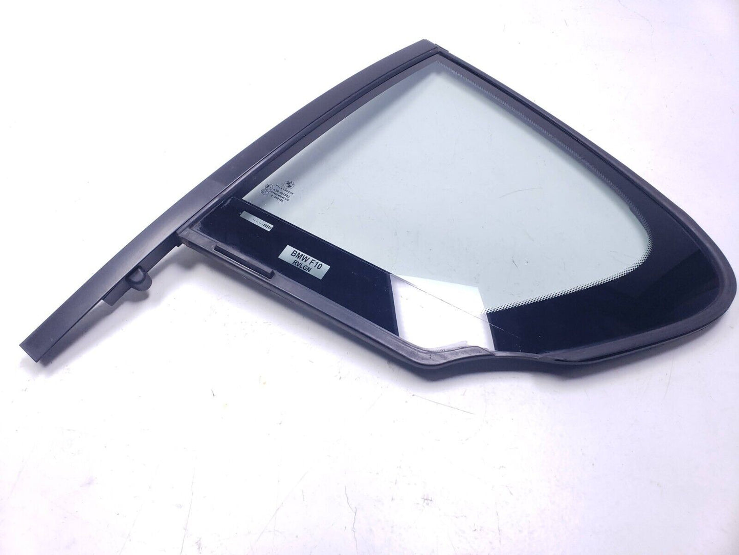 09 10 11 12 13 BMW 535xi Door Vent Glass Rear Left Driver Side OEM