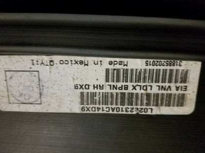 11 12 13 14 Dodge Charger Front Right Passenger Seat Back Cover Trim OEM 92k