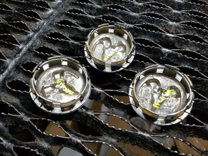 07 - 12 Dodge Caliber Wheel Center Hub Cap 3pcs OEM