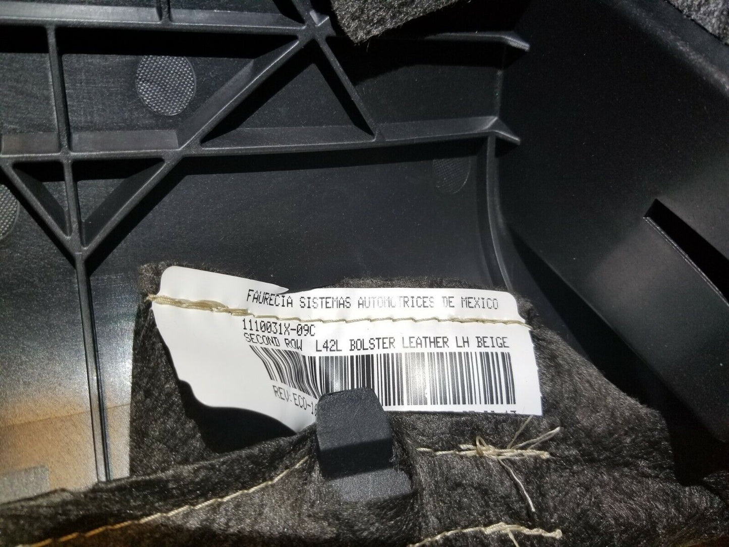 13 14 15 Nissan Altima Rear Seat Bolster Left Driver Side Oem 57k.88660-3tb1b