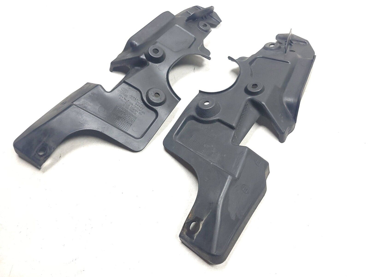 2013-2016 Genesis Coupe Radiator Core Support Side Cover Left & Right Pair OEM