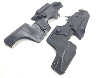 2013-2016 Genesis Coupe Radiator Core Support Side Cover Left & Right Pair OEM