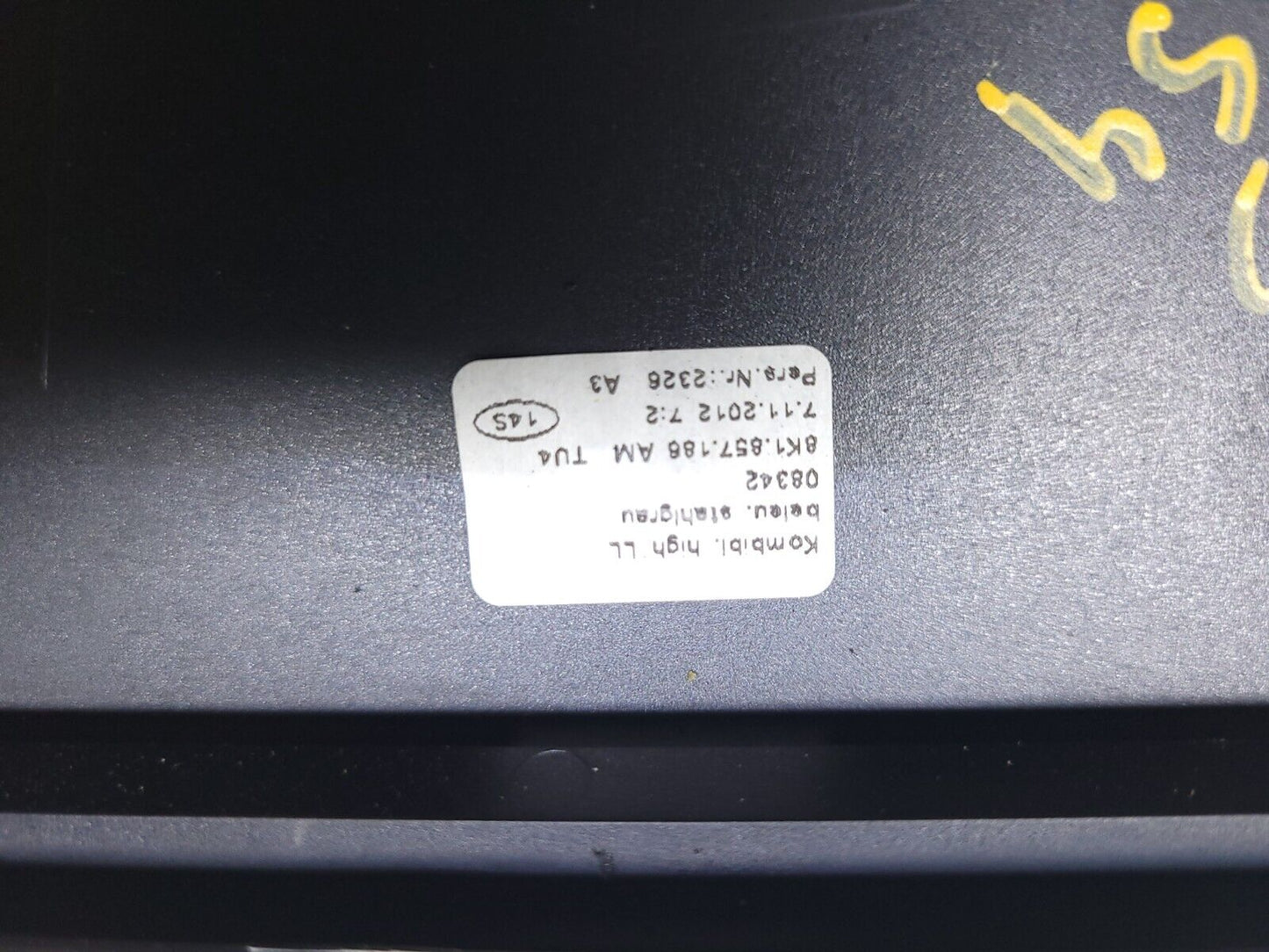 13 14 15 16 Audi A4 S4 Dash Trim Bezel Gauge Cluster Mmi Screen OEM