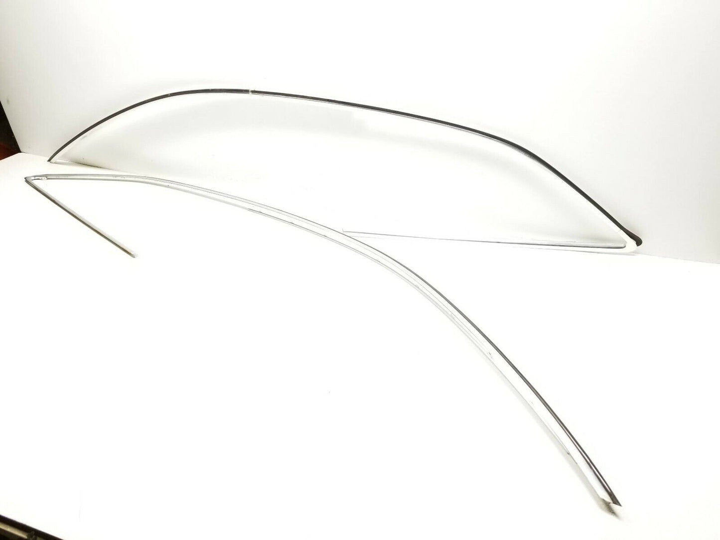 08 09 10 11 Audi A5 Coupe Body Belt Chrome Molding Trim Pair OEM