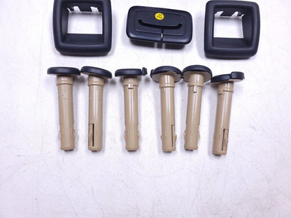 20 21 22 Hyundai Venue Rear Headrest Guide Sleeve Fold Lock Belt Trim OEM