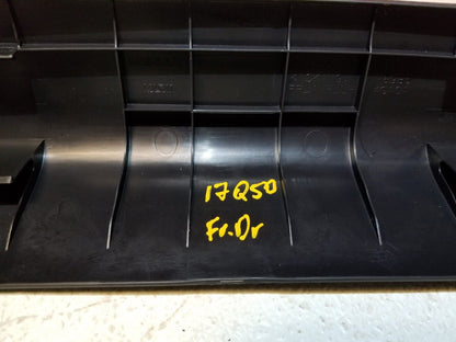 16 17 18 19 20 Infiniti Q50 Front Left Driver Door Sill Scuff Plate Trim OEM