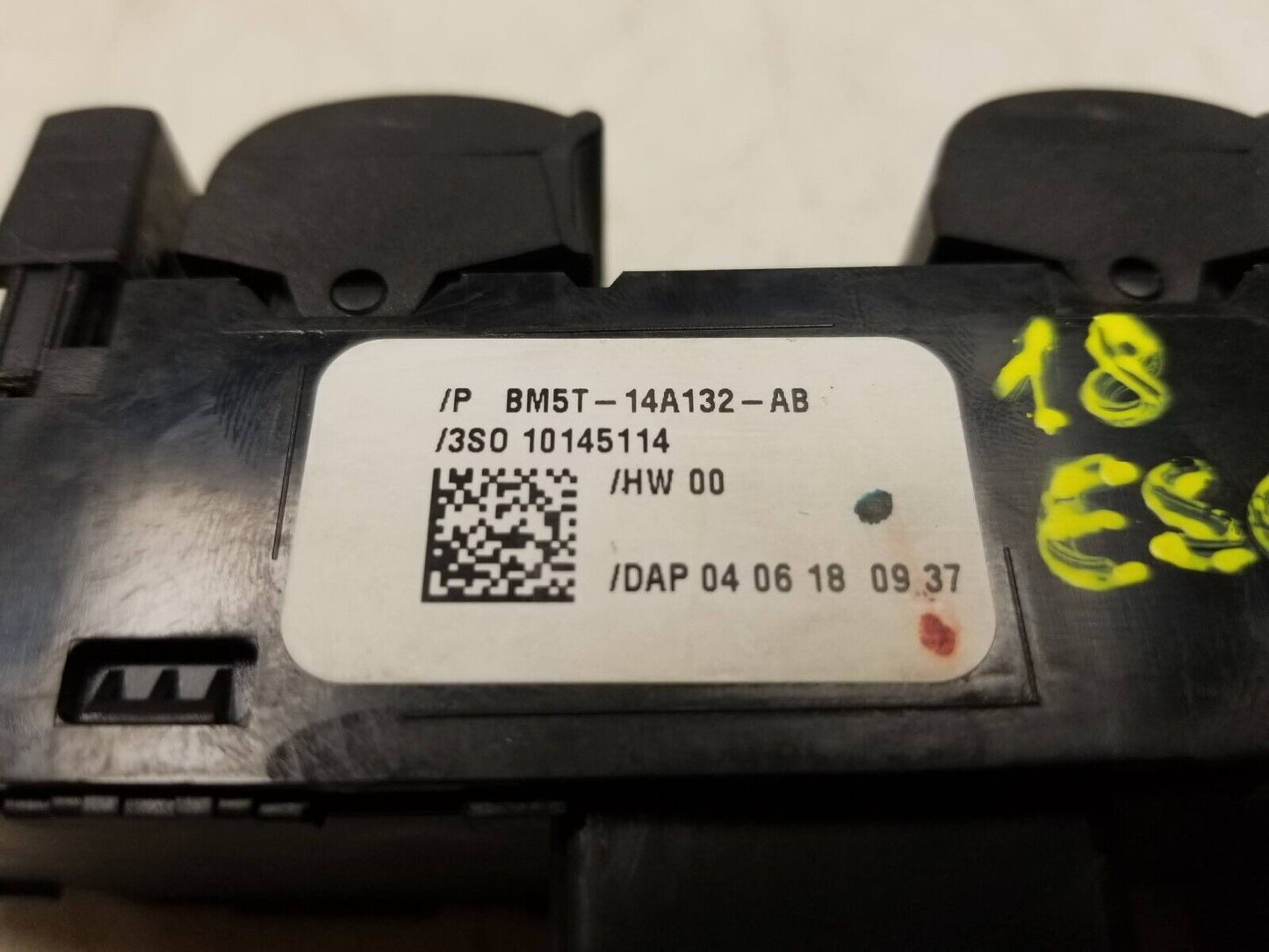 17 18 19 Ford Escape Power Window Master Switch OEM