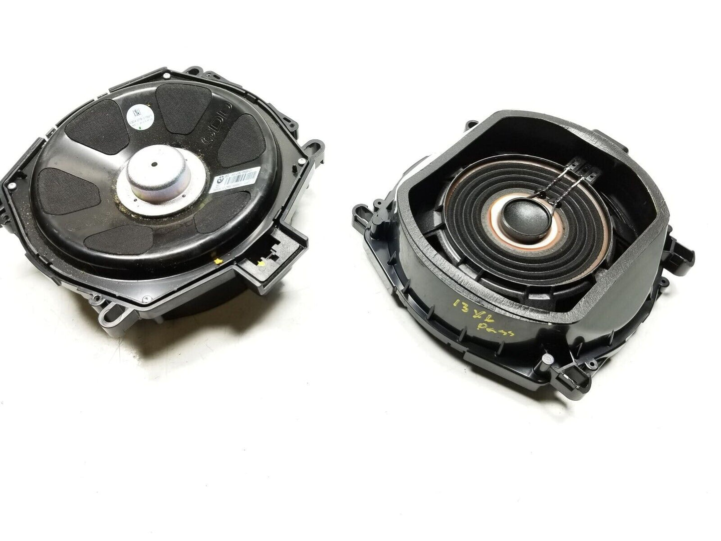 07 08 09 10 11 12 13 BMW X6 Subwoofer Sub Woofer Speaker 2pcs OEM