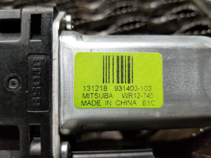 14 15 16 17 Jeep Cherokee Rear Door Window Motor Passenger Side Right  OEM