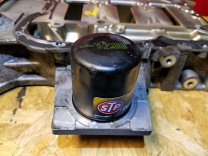 10 11 12 13 Mitsubishi Lancer 2.0l Engine Upper Oil Pan OEM 56k Miles