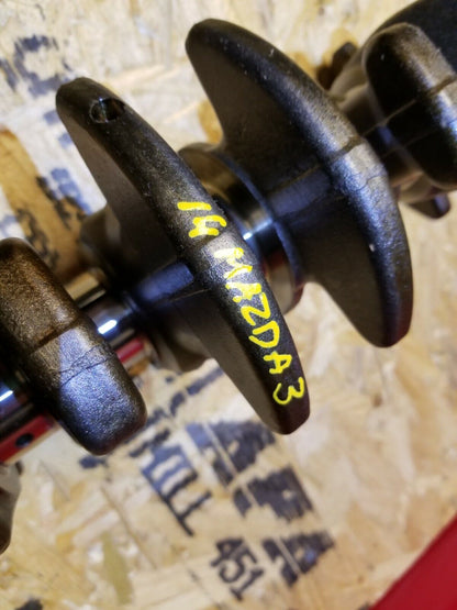 2014 2015 2016 Mazda 3 2.0l Crankshaft OEM 16k Miles