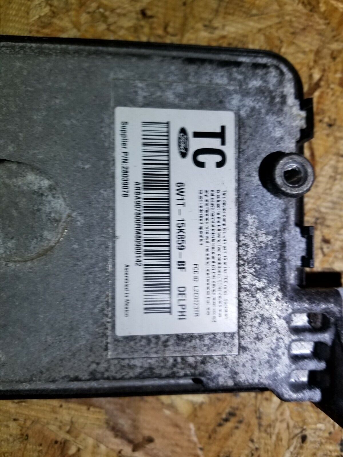 06 07 08 09 10 11 Lincoln Town Car Parking Assist Module 6w1t-15k859-bf OEM 65k