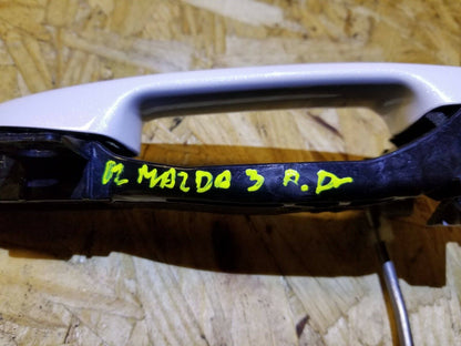 10 11 12 13 Mazda 3 Rear Left Driver Side Exterior Door Handle OEM
