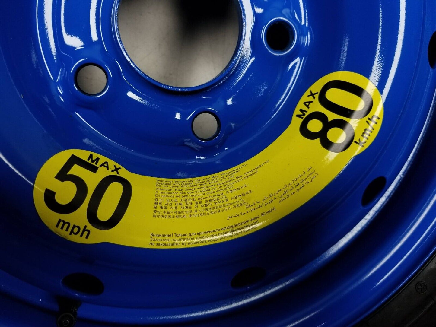 20 21 22 Hyundai Venue Spare Tire T125/80d15 OEM