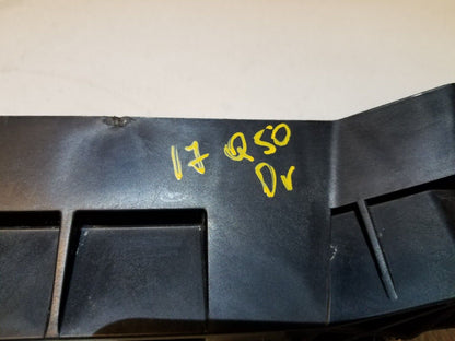 16 17 18 19 Infiniti Q50 Driver Left Side Radiator Support Mount Bracket OEM
