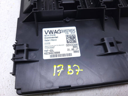 12-19 Volkswagen Passat Bcm Bcu Body Control Module 5k0937085ae OEM