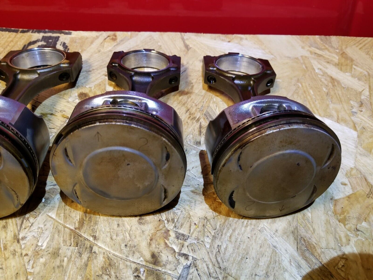 06 07 08 09 Mercury Milan 3.0l Piston W/ Connecting Rod 6pcs Std OEM 71k Miles