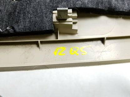 10 11 12 Audi Q5 Rear Tailgate Upper Trim Cover Panel OEM 72k Miles