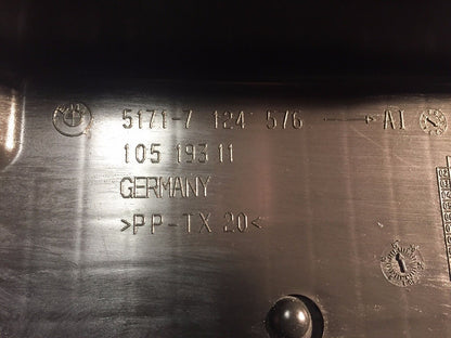 02 03 04 05 BMW 745i E65 Control Unit Cover Trim OEM 7124576